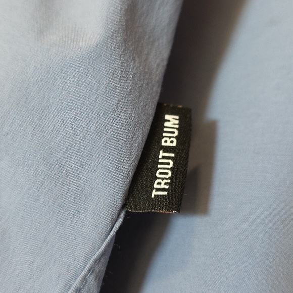 Orvis Trout Bum Blue Mens Vented Shirt.  Size XXL - Picture 6 of 14